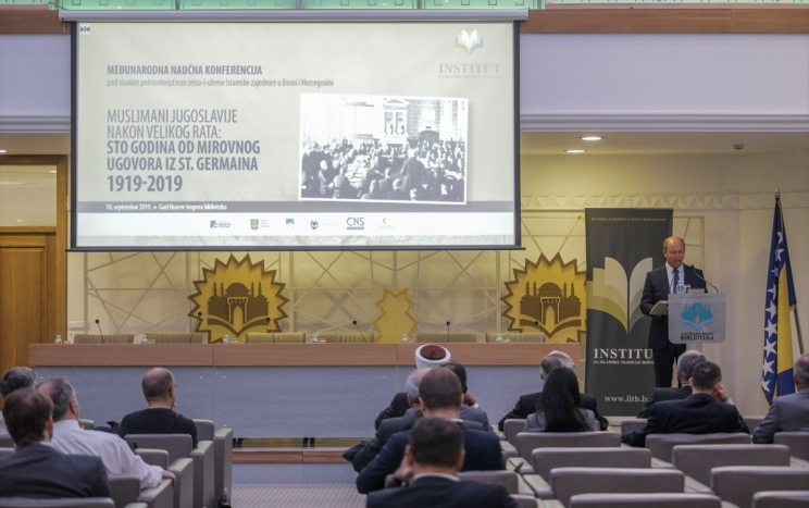 Konferencija: "Muslimani Jugoslavije nakon Velikog rata: Sto godina od Mirovnog ugovora iz St. Germaina"