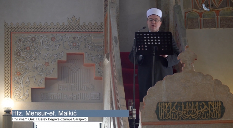 Hutba u Gazi Husrev-begovoj džamiji u Sarajevu: Odgajanje omladine