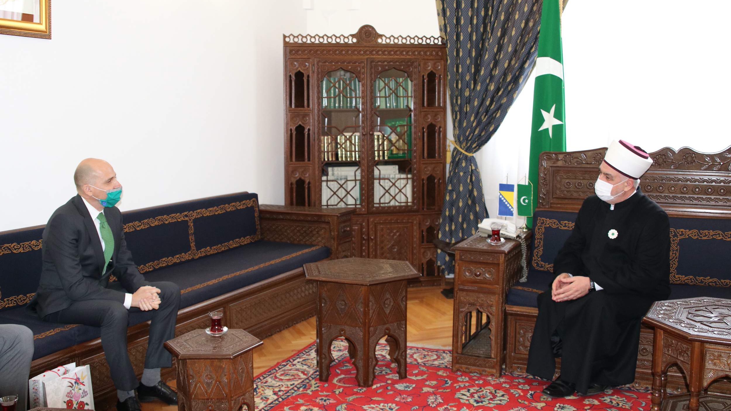 Reisu-l-ulema sa mađarskim ambasadorom