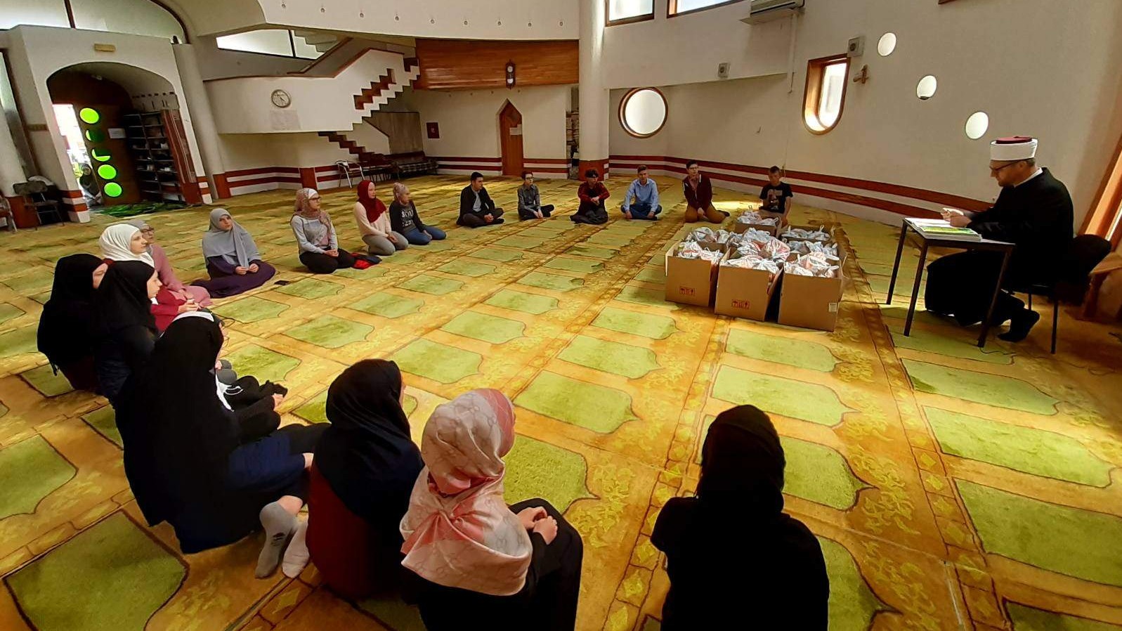 Čaršijska džamija Kakanj: Hatme na korona način