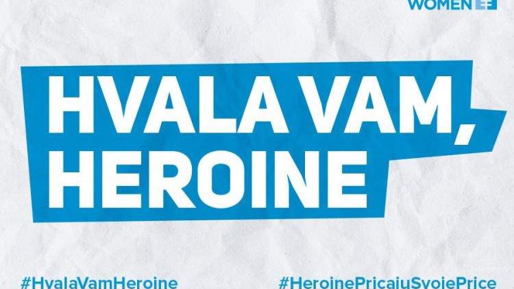 Počela kampanja organizacije UN Women BiH 'Hvala vam, heroine'