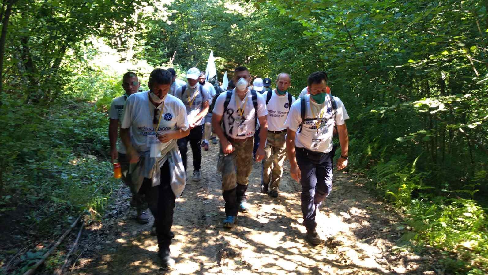Drugi dan Marša mira: Prelazak preko planine Udrč u čijim se šumama kriju teška sjećanja