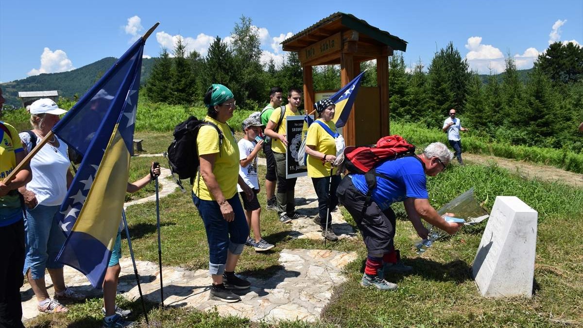 Goražde: Održan planinarski pohod u čast žrtava genocida u Srebrenici