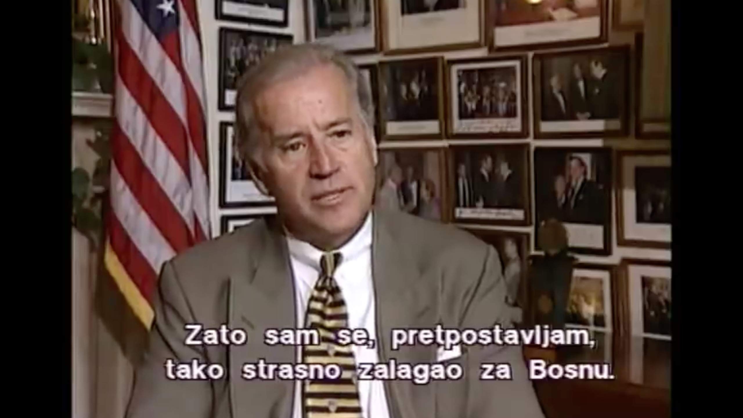 Intervju - Joseph Biden 1999: Neljudskost može puštati korijen samo kada dobri ljudi šute