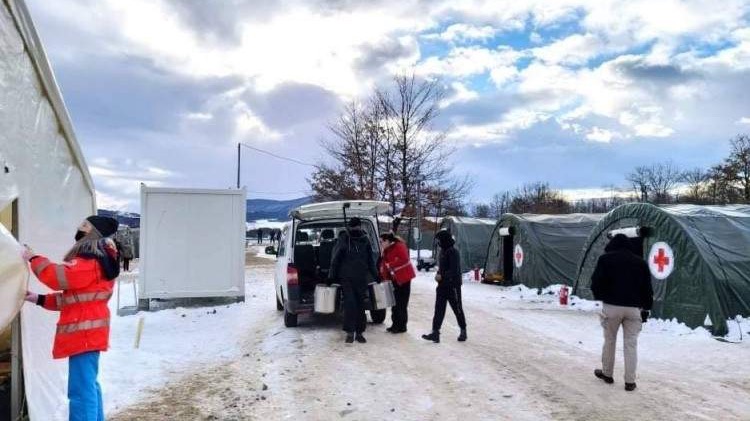 Pojačan zdravstveni nadzor u migrantskom kampu na lokalitetu Lipa