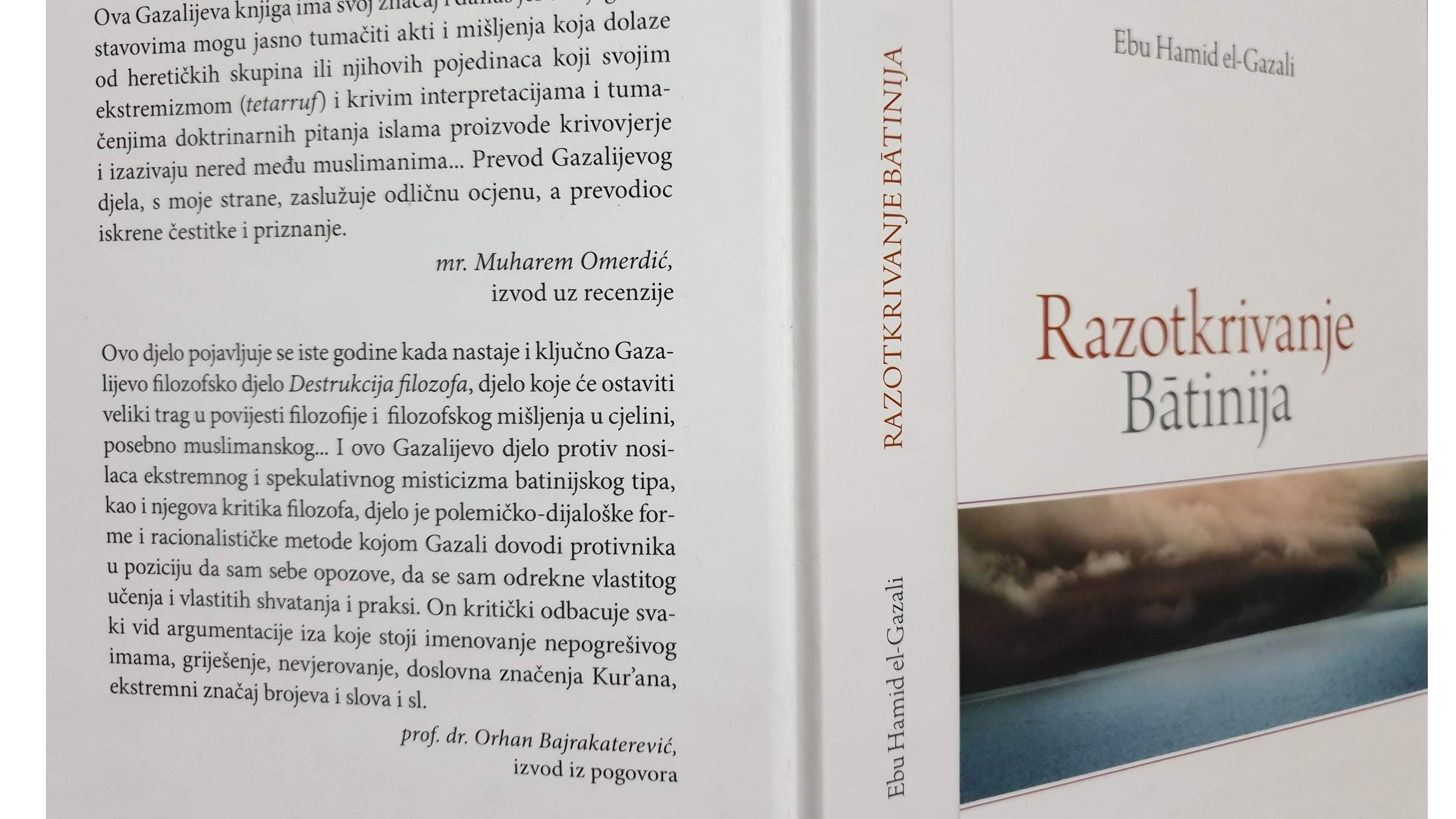 Objavljena knjiga imama Gazalija "Razotkrivanje batinija"