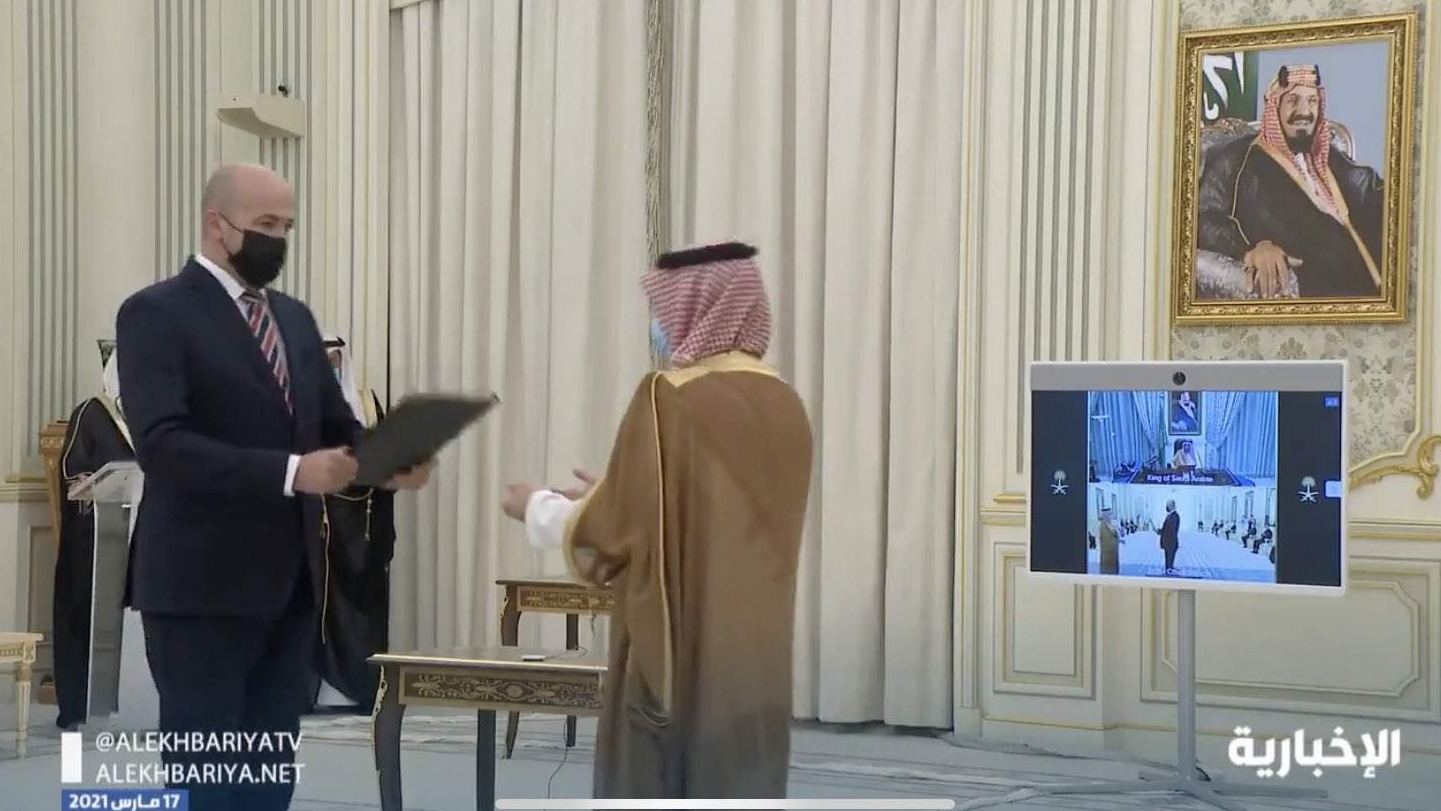 Ambasador Bosne i Hercegovine u Saudijskoj Arabiji predao akreditivna pisma kralju Selmanu