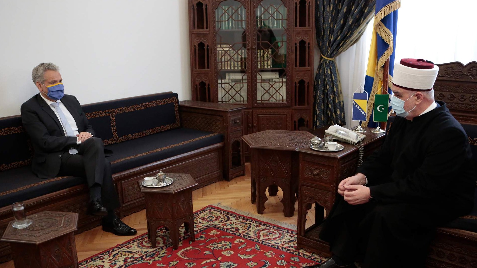 Reisu-l-ulemu posjetio šef Delegacije EU ambasador Sattler