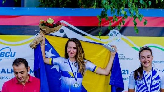 Biciklistkinja Lejla Tanović peti put zaredom osvojila Balkansko prvenstvo