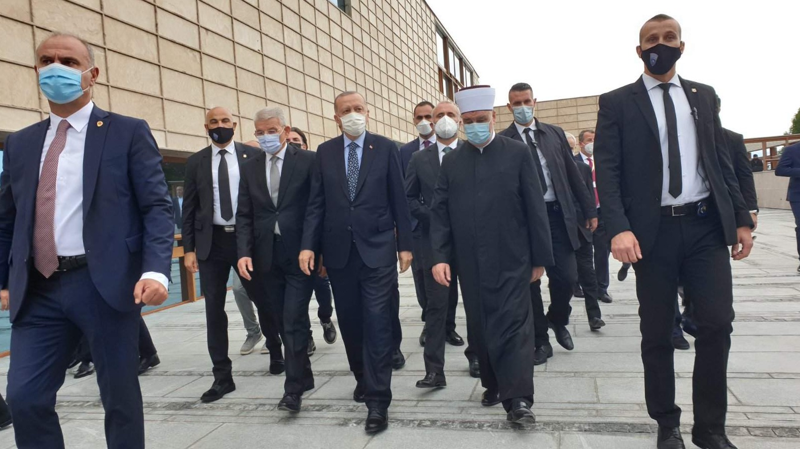 Predsjednik Erdogan i reisul-l-ulema Kavazović obišli Upravnu zgradu Rijaseta na Kovačima