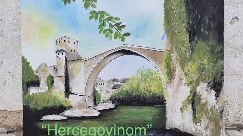 Izložba slika 'Hercegovinom' Azre Čopelj iz Mostara