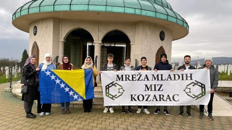 Mreža mladih MIZ Kozarac obilježila Dan državnosti BiH