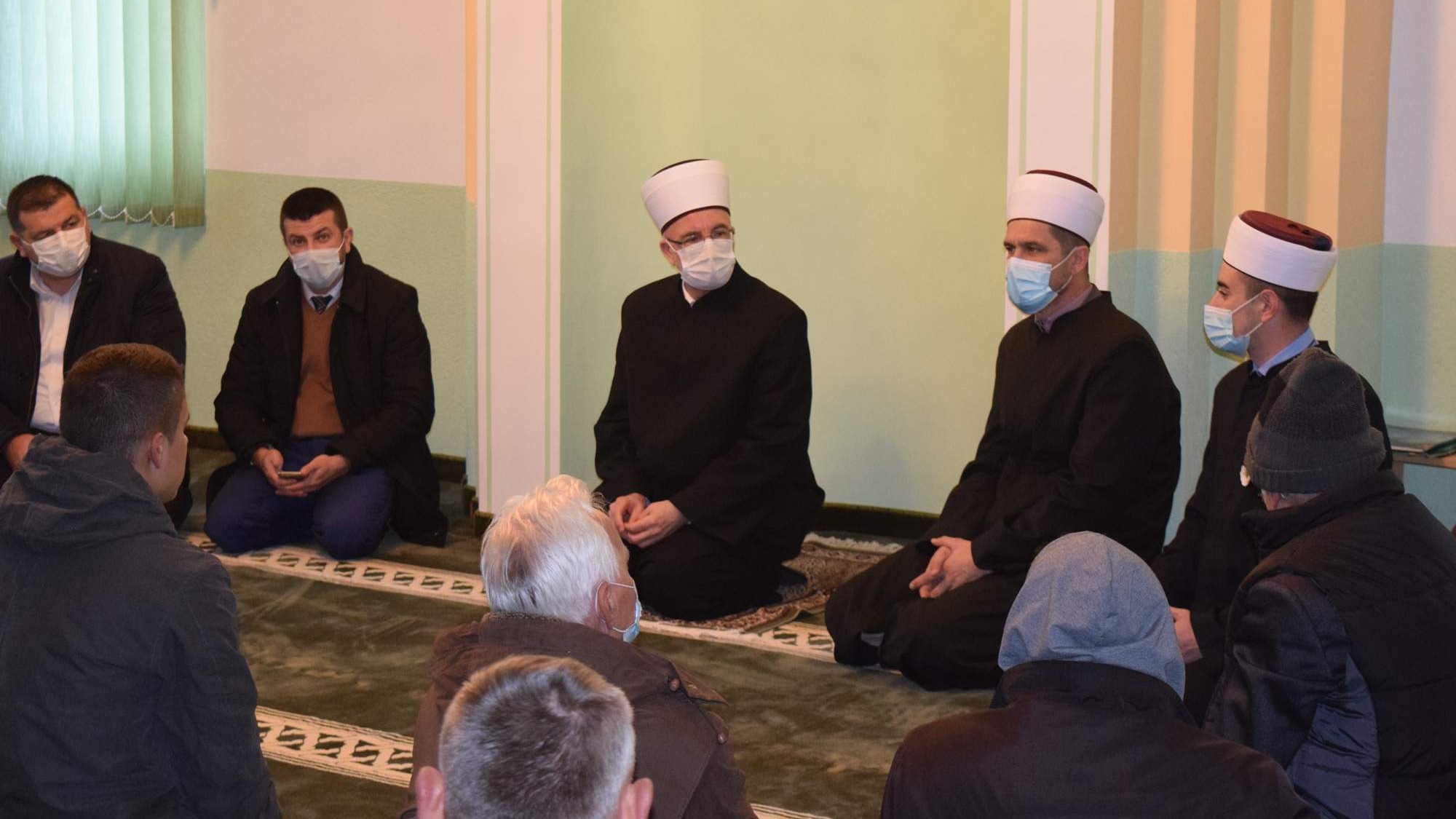 Muftija Fazlović posjetio džematlije u srebreničkom Dobraku