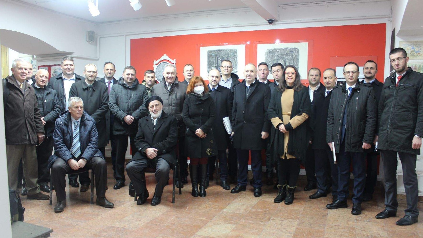 Muftija Grabus sa saradnicima posjetio Muzej književnosti i pozorišne umjetnosti Bosne i Hercegovine
