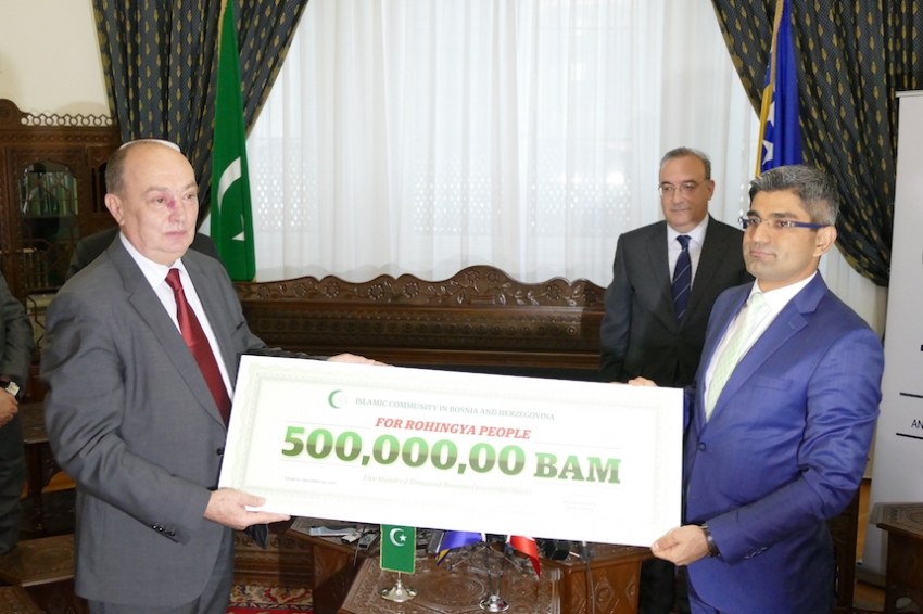 Građani putem Islamske zajednice donirali pola miliona maraka za Rohinje