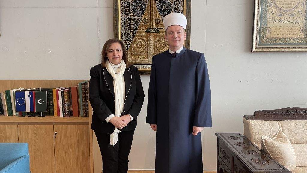 Muftija Nevzet Porić primio ambasadoricu Egipta Nj. E. Nahlu Elzawahry