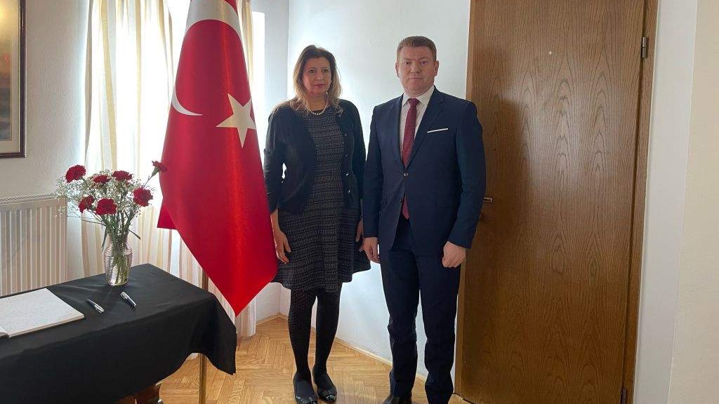Muftija Nevzet Porić posjetio tursku ambasadoricu Aylin Taşhan i izrazio taziju