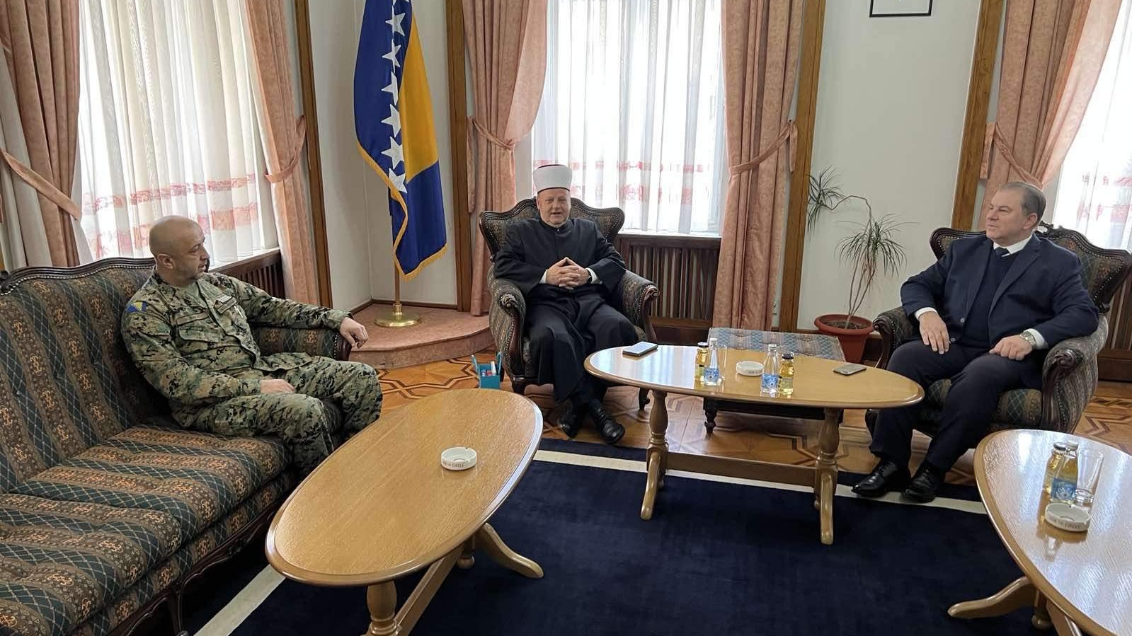 Direktor Uprave za vjerske poslove u posjeti Muftijstvu vojnom