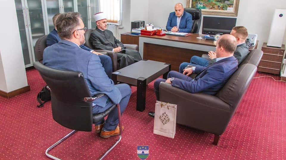 Muftija Kudić razgovarao sa premijerom i predjsednikom Skupštine USK
