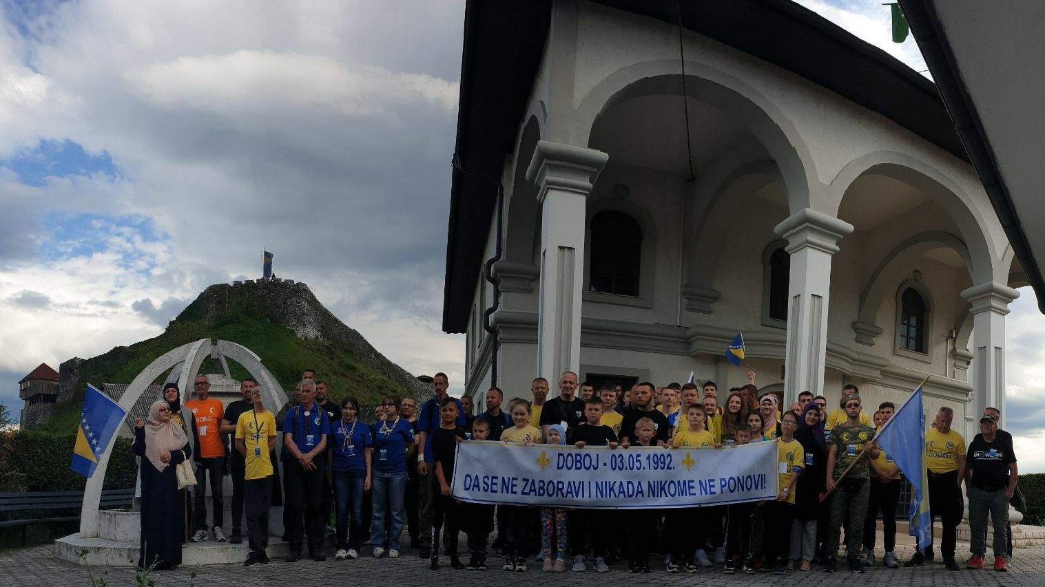 Marš mira "Doboj 2023" - Obilježena 31. godišnjica progona Bošnjaka iz Doboja