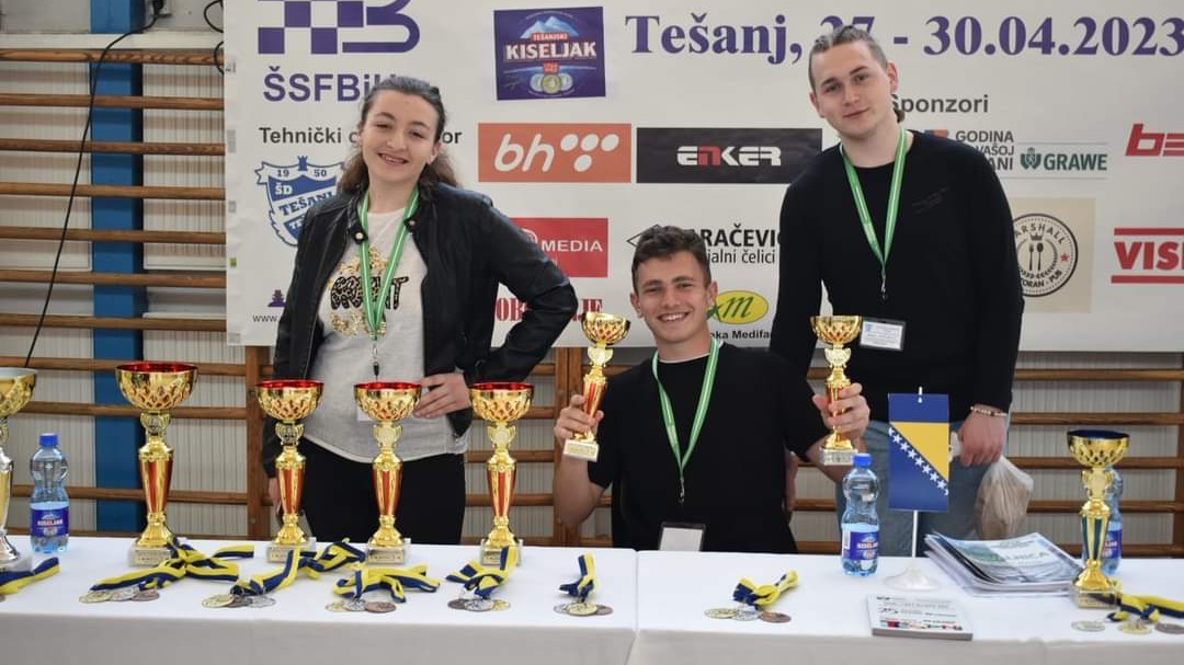 Završeno XXIX pojedinačno otvoreno kadetsko i juniorsko prvenstvo Federacije BiH u šahu u Tešnju