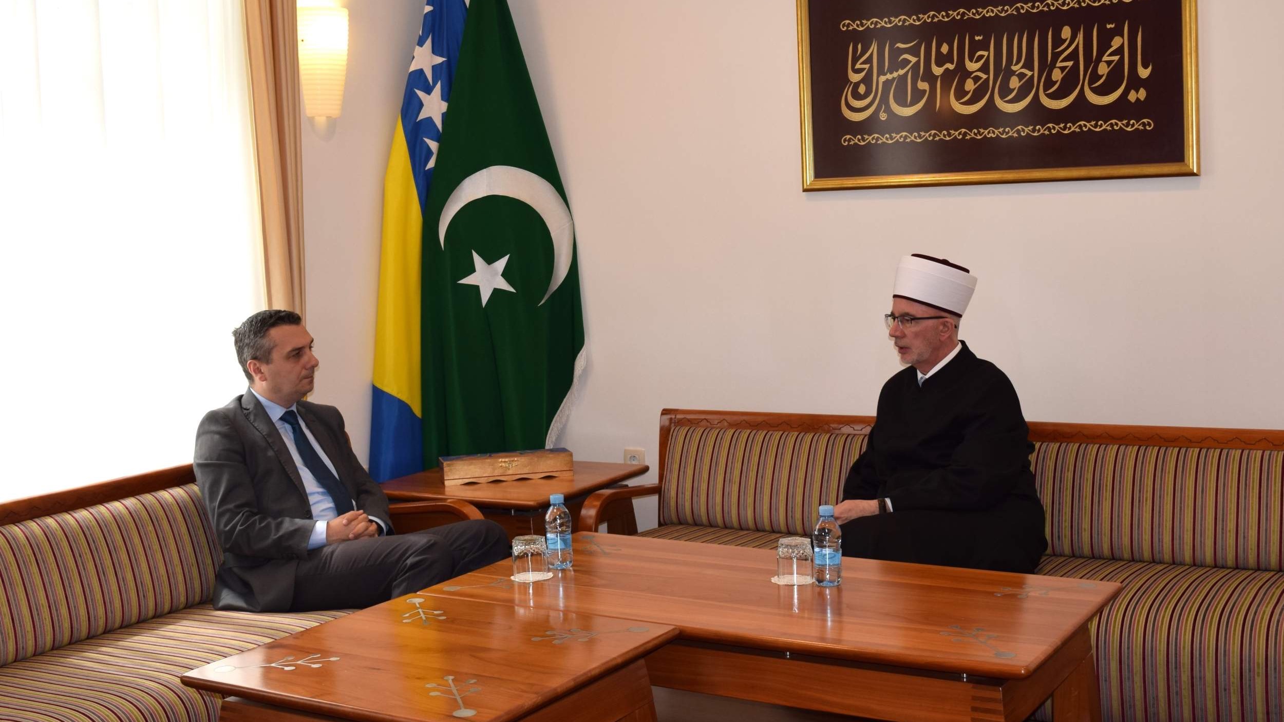 Muftija Fazlović i ministar Dizdar razgovarali o zajedničkim projektima pomoći povratnicima 