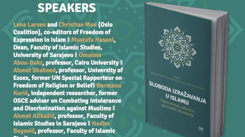 FIN: Sutra seminar i promocija knjige "Sloboda izražavanja u islamu: Osporavanje zakona o apostaziji i blasfemiji"