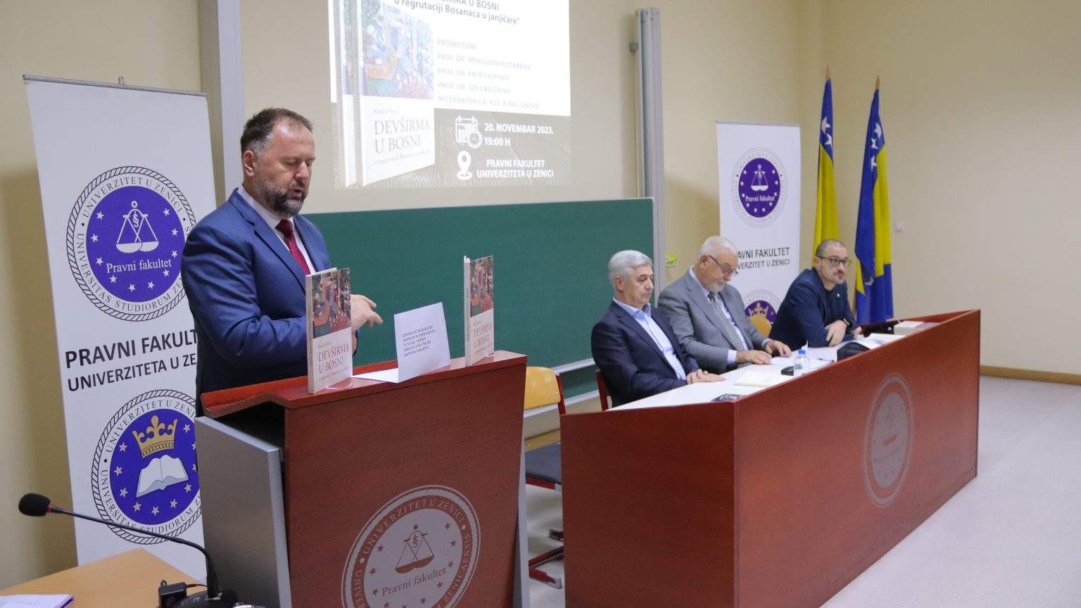Na Pravnom fakultetu u Zenici promovisana knjiga "Devširma u Bosni - o regrutaciji Bosanaca u janjičare"