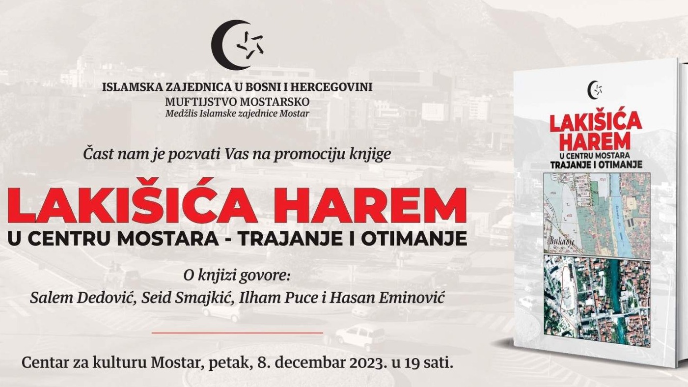 Promocija knjige "Lakišića harem u centru Mostara – trajanje i otimanje"