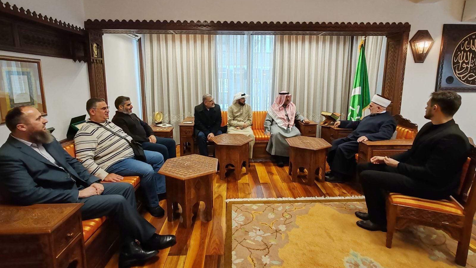 Muftija Dudić primio delegaciju iz Kuvajta