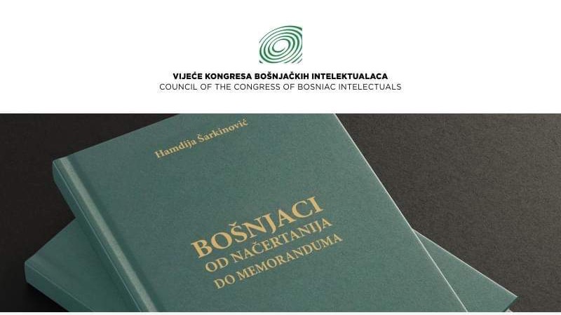 Sutra promocija knjige "Bošnjaci od Načertanija do memoranduma"