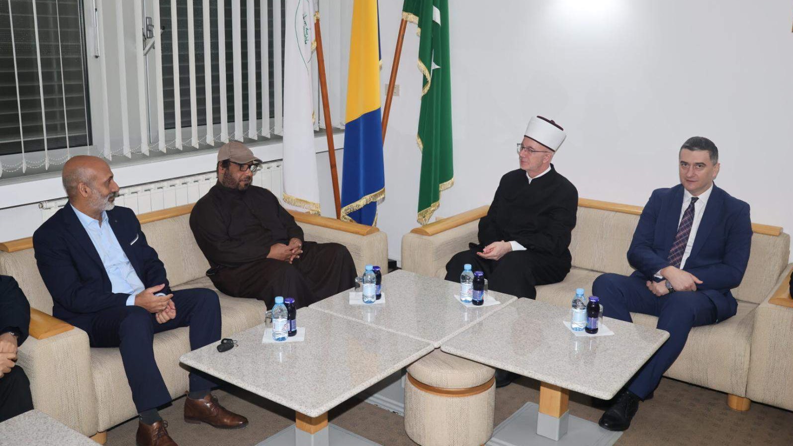 Muftija Fazlović primio predstavnike organizacije Rahma el-Alemijje iz Kuvajta 