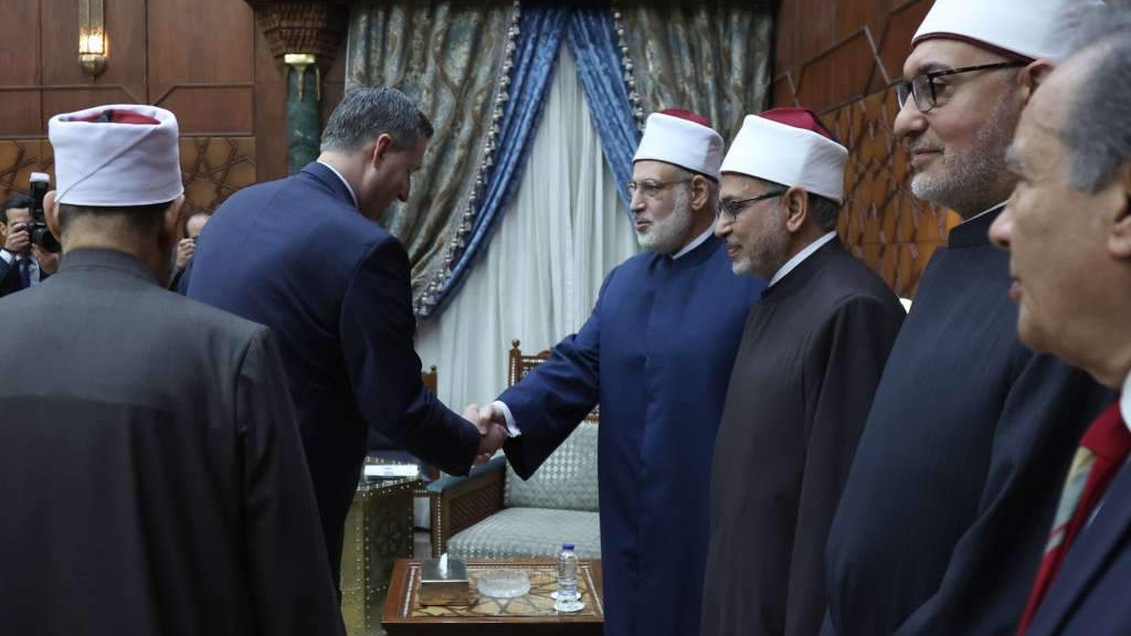 Bećirović u Egiptu razgovarao s velikim imamom Al-Azhara Ahmed Mohamed El-Tayebom