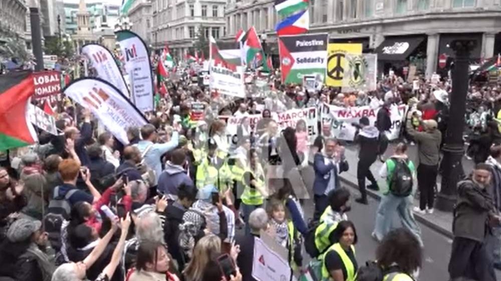 Hiljade ljudi u Londonu na skupu podrške Palestini povodom 76. godišnjice Nakbe