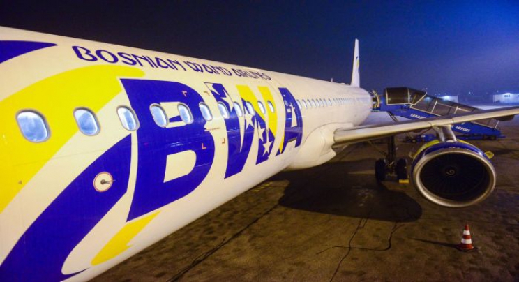 Prvi let Bosnian Wand Airlinesa