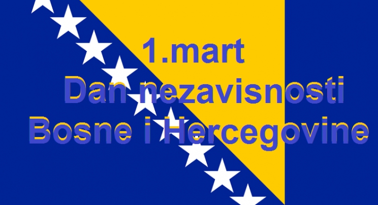 Zato što Dan nezavisnosti BiH pada u nedjelju: Ponedjeljak, 2. mart, neradni dan u FBiH