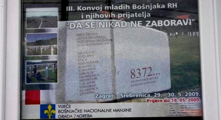 Mladi Bošnjaci iz Zagreba organizuju 19. konvoj "Da se nikad ne zaboravi"