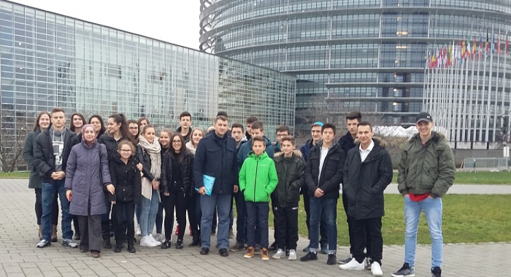 Aktivna omladina džemata Sindelfingen posjetila Strasbourg