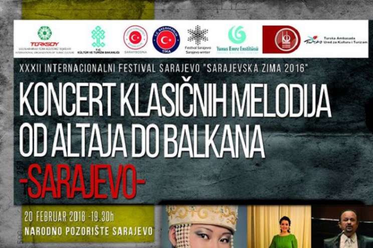 Koncert umjetnika turkijske kulture na 32. festivalu Sarajevska zima