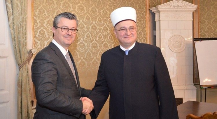 Premijer Hrvatske Orešković primio muftiju Hasanovića