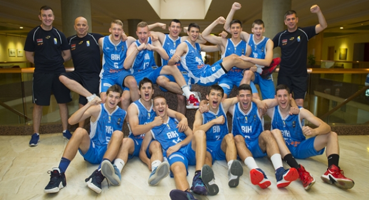 Juniorska košarkaška reprezentacija pobjedom otvorila Evropsko prvenstvo