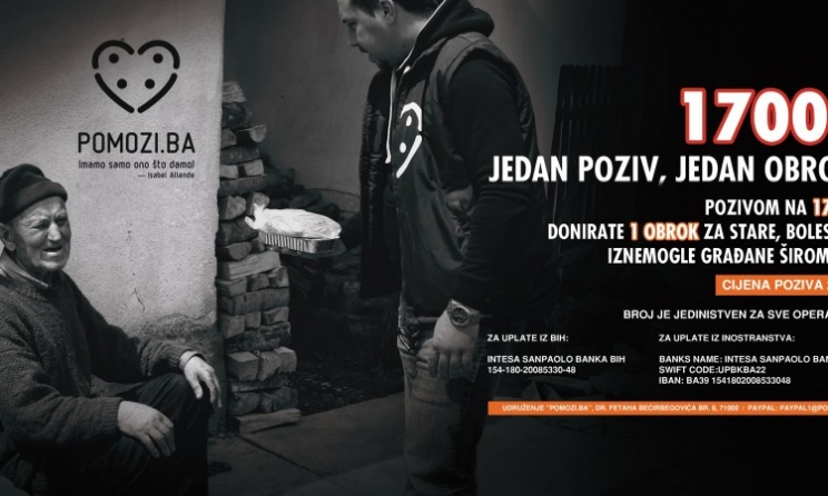 Humanitarna akcija Pomozi.ba u subotu i nedjelju u Sarajevu