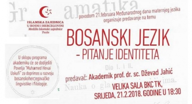 MIZ Tuzla: "Bosanski jezik - pitanje identiteta"