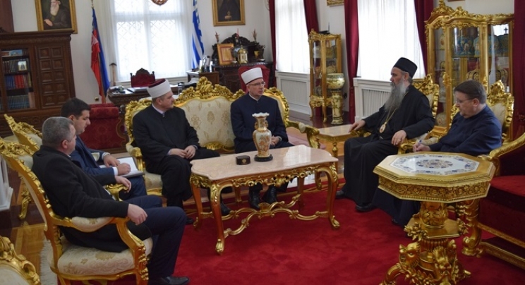 Muftija Fazlović i vladika Fotije dogovorili intenzivniju podršku programima međureligijske saradnje u Bijeljini i Tuzli