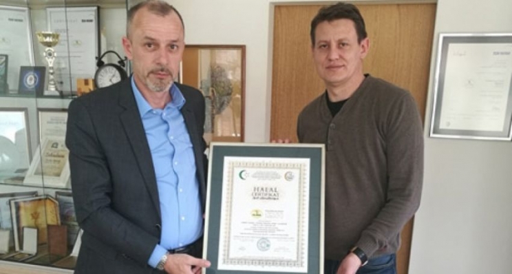 Halal certifikat za kompaniju Poljorad d.o.o.Travnik