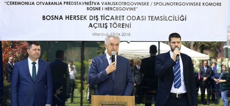 Šarović otvorio predstavništvo Vanjskotrgovinske komore BiH u Istanbulu