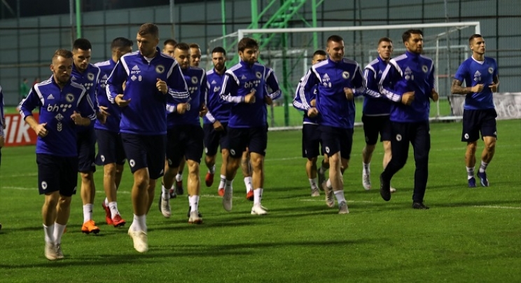 Reprezentacija BiH obavila trening uoči prijateljskog meča protiv Turske