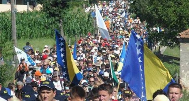 Učesnici 'Marša mira' iz Sarajeva kreću 3. jula