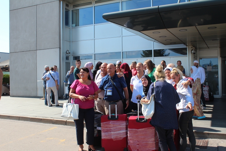 Aerodrom Sarajevo: Doputovala prva grupa hadžija