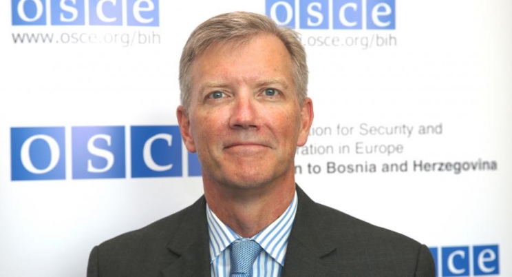 Oproštajni prijem za ambasadora OSCE-a B. Bertona